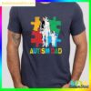 Autism Dadautism Awarenessfather's Matching T Shirt